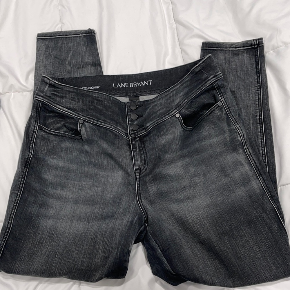 Lane Bryant High Rise Super Stretchy Skinny